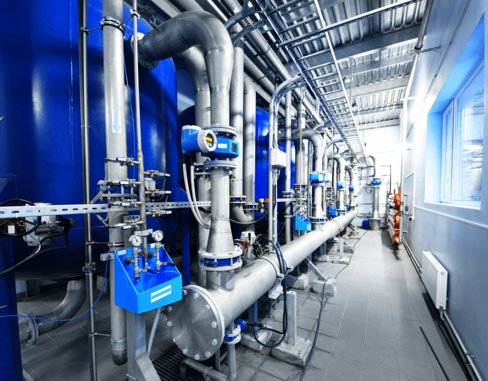 Water management machinery